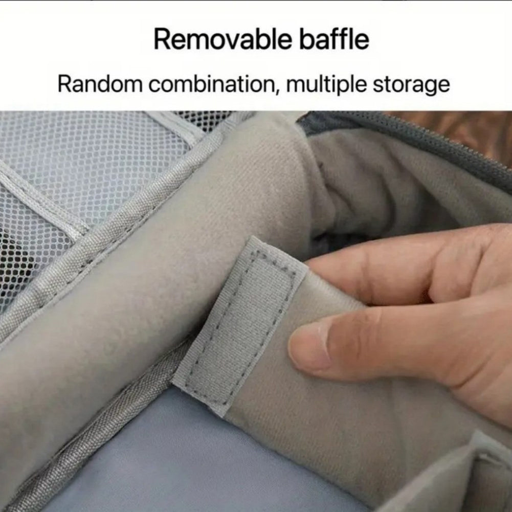 Electronics Luggage Black Red Blue Grey