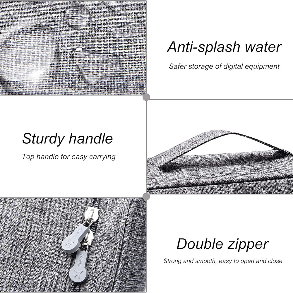 Electronics Luggage Black Red Blue Grey