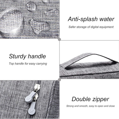 Electronics Luggage Black Red Blue Grey