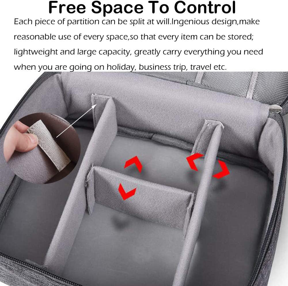 Electronics Luggage Black Red Blue Grey